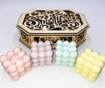 Sweetheart Scented Bubble Cube Candles - Image 3