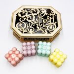 Sweetheart Scented Bubble Cube Candles - Image 2