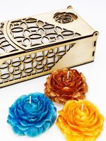 Roses Candles Trio - Image 8