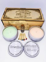 Breathe and Stress Relief Aromatherapy Scented Candles Set - Image 6