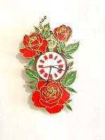 Red Rose Wall Clock - Image 3
