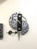 Modern Double Moon Wall Clock - Image 11