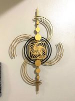 Modern Art Wall Clock - Image 6