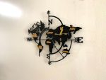 World Cardinal Points Wall Clock - Image 4