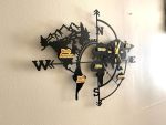 World Cardinal Points Wall Clock - Image 3