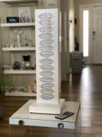 White LED Leaves Table Lamp - Image 4