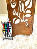 Flower Tower LED Multicolor Floor Lamp - Image 2