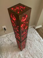 Flower Tower LED Multicolor Floor Lamp - Image 11
