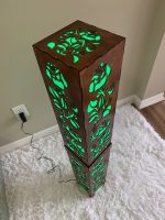 Flower Tower LED Multicolor Floor Lamp - Image 10