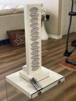 White LED Leaves Table Lamp - Image 12