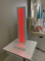 White LED Leaves Table Lamp - Image 8