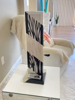 Black Silver Trees LED Table Lamp - Image 2