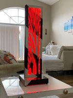 Black Silver Trees LED Table Lamp - Image 7