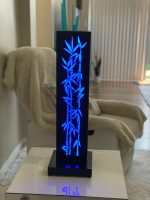 Black Bamboo LED Table Lamp - Image 13