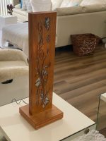 Flower Brown LED Table Lamp - Image 4