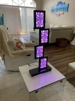 Black Stairs LED Table Lamp - Image 8