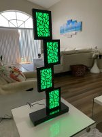 Black Stairs LED Table Lamp - Image 9