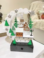 Night House LED Multicolor Acrylic Table Lamp - Image 2