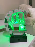 Night House LED Multicolor Acrylic Table Lamp - Image 4