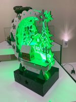 Night House LED Multicolor Acrylic Table Lamp - Image 6