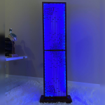 Bamboo LED Multicolor Floor Lamp