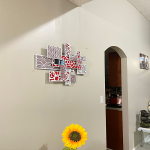 3D Life Digital Wall Clock