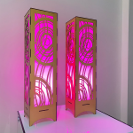 Golden Towers LED Table Lamps - Image 4