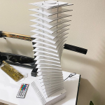 Twisted Building LED Table Lamp