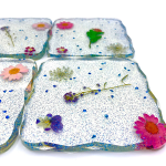 Flower Resin Coaster - Image 8
