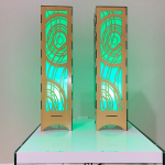 Golden Towers LED Table Lamps - Image 2