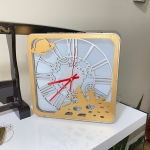 Universe LED Box Lamp Clock