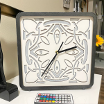 Symmetry LED Box Lamp Clock - Image 5