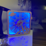 Universe LED Box Lamp Clock - Image 4