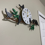 Birds Family Wall Clock - Image 2