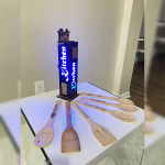 Black and LED Kitchen Utensils Holder - Image 9