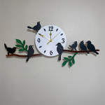 Birds Family Wall Clock - Image 5