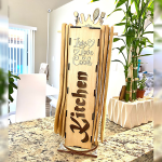 Natural Kitchen Utensils Holder - Image 8