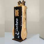 Black and LED Kitchen Utensils Holder - Image 6