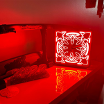 Symmetry LED Box Lamp Clock - Image 3
