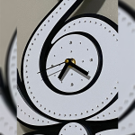 Swan LED Wall Clock - Image 11