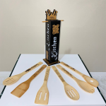 Black and LED Kitchen Utensils Holder - Image 4