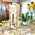 Natural Kitchen Utensils Holder - Image 6