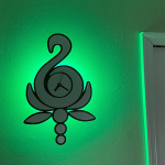 Swan LED Wall Clock - Image 5