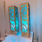 Golden Towers LED Table Lamps - Image 6