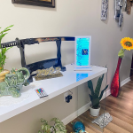 LED Flower Lamp Clock - Image 3