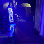 Peacock LED Lamp Clock - Image 18