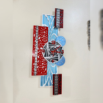 Fire and Ice Wall Clock - Image 3