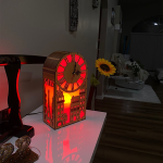 Paris City LED Lamp Clock - Image 11