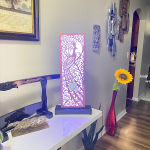 Peacock LED Lamp Clock - Image 17