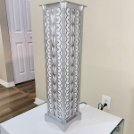 Silver Tower LED Table Lamp - Image 6